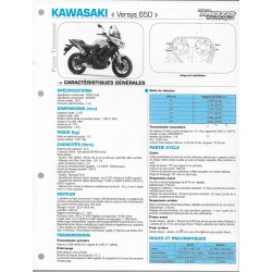 KAWASAKI Versys 650 (2015) (Fiche RMT)