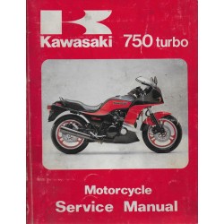Manuel atelier KAWASAKI 750 TURBO de 1984