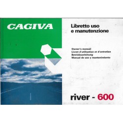 CAGIVA 600 RIVER (manuel utilisateur)