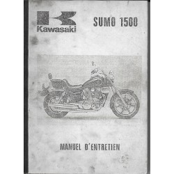 Manuel atelier KAWASAKI SUMO VN 1500-A1 de 1987