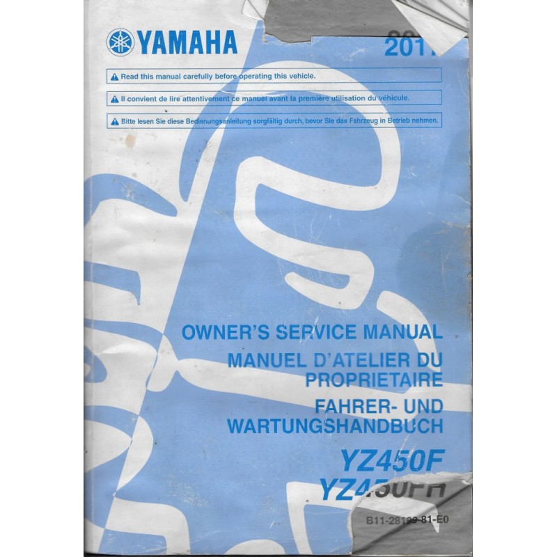 Manuel D Atelier Yamaha Hors Bord Gratuit