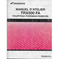 HONDA TRX 500 FA fourtrax de 2001/ 02 (Manuel atelier 10 / 01)