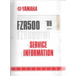 Yamaha FZR 600 W de 1989 (informations techniques)