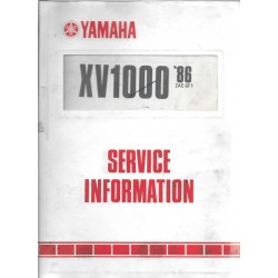Yamaha XV 1000 / 1100 (informations techniques 1986 / 1996)
