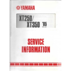 Yamaha XT 250 / XT 350 (informations techniques 1985 / 1991)