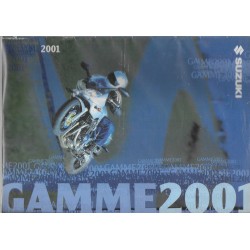 SUZUKI Catalogue Gamme motos de 2001