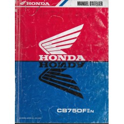 HONDA CB 750 FII n de 1992 (manuel atelier de base 04 / 92)