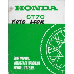 HONDA ST 70 K de 1990 (Additif 03 / 1989)