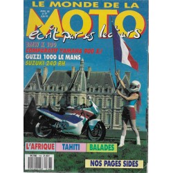 MONDE de la MOTO n° 168 avril 1989