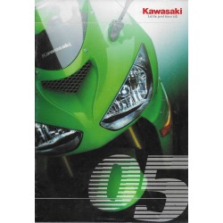 Kawasaki catalogue gammes motos de 2005 (catalogue neuf)