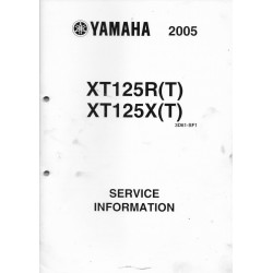 Yamaha XT 125 R (T) / X (T) (informations techniques 2005)