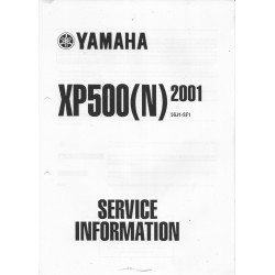 Yamaha XP 500 de 2001 à 2004) informations techniques 