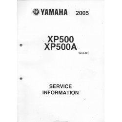 Yamaha XP 500 / XP 500 Ade 2005 (informations techniques) 