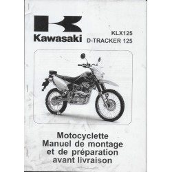 Kawasaki KLX 125 D-Tracker de 2010 (Manuel assemblage 12 / 09)