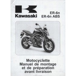 Kawasaki ER-6n / ABS de 2009 (Manuel assemblage 10 / 08)
