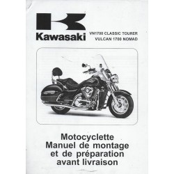 Kawasaki VN 1700 Classic Tourer de 2009 (Manuel assemblage 02 / 09)