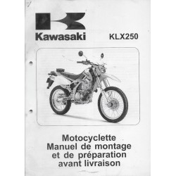 Kawasaki KLX 250 de 2009 (Manuel assemblage 10 / 08)