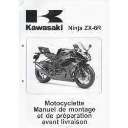 Kawasaki Ninja ZX-6R de 2009 (Manuel assemblage 10 / 08)