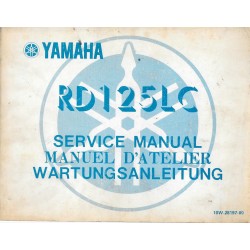 YAMAHA RD 125 LC type 10W