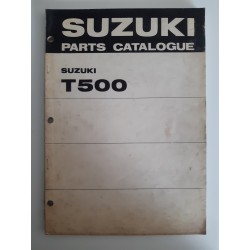Parts catalogue SUZUKI T500