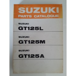 Catalogue pièces détachées SUZUKI GT125