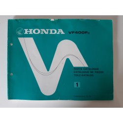 Catalogue pièces détachées HONDA VF400F