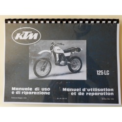 KTM 125 LC 1982 (manuel d'utilisation et de réparation)