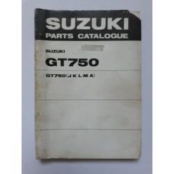 Catalogue pièces détachées SUZUKI GT 750
