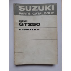 Catalogue de pièces détachées SUZUKI GT 250