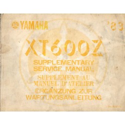 YAMAHA XT 600 Z 1983