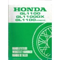HONDA GL 1100 / DX / INTERSTATE (manuel atelier)
