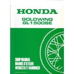 HONDA GL 1500 SE (M) (Additif de février 1991)