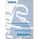 YAMAHA PW 80 (L) Type 3RV 1999 (Manuel atelier 05 / 1998)