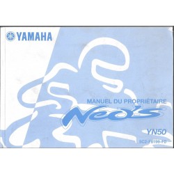 YAMAHA YN 50 NEO'S de 2007 type 15P (03 / 2007)