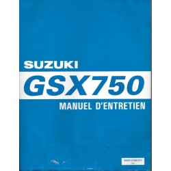 Manuel atelier SUZUKI GSX 750 INAZUMA modèle 1998