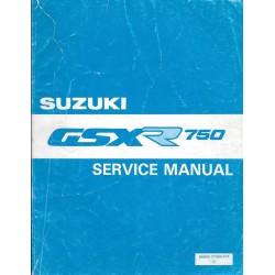 Manuel atelier SUZUKI GSX-R 750 J (02 / 88) 