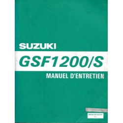 Manuel atelier SUZUKI GSF 1200 T et ST de 1996
