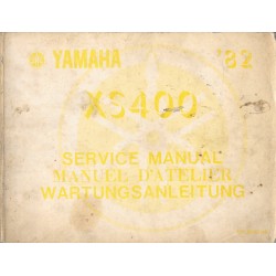 Manuel atelier YAMAHA XS 400 de 1982