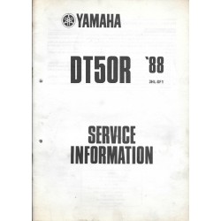 YAMAHA DT 50 R type 3HL (informations techniques 1988)