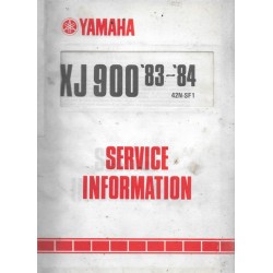 YAMAHA XJ 900 de 1983-1984 types 31A et 58L