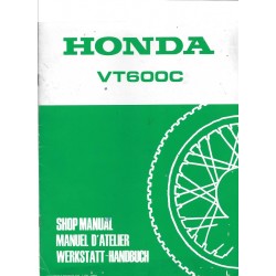 HONDA VT 600 C (Additif de août 1990)