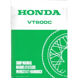 HONDA VT 600 C (Additif de novembre 1988)