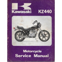 Manuel atelier KAWASAKI KZ 440 de 1980