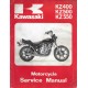 Manuel atelier KAWASAKI KZ 400 / 500 / 550 de 1980 / 1981