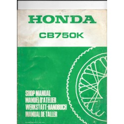 HONDA CB 750 K (Additif septembre 1980)