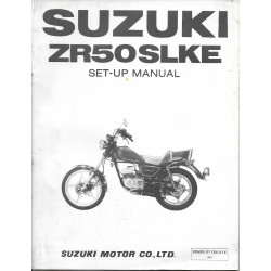 SUZUKI ZR 50 SLKE (manuel assemblage 02 / 1984)