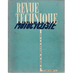 Revue Technique Motocycliste n° 9-10 (Terrot) 09 / 10 / 1948