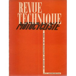 Revue Technique Motocycliste n° 19 Motobécane) 07 / 1949