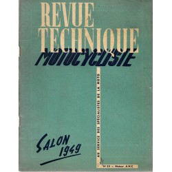 Revue Technique Motocycliste n° 22 (AMC) de octobre 1949