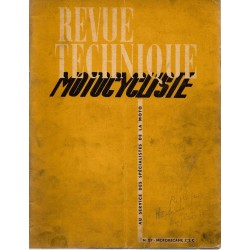 Revue Technique Motocycliste n° 27 (Motobécane) 03 / 1950